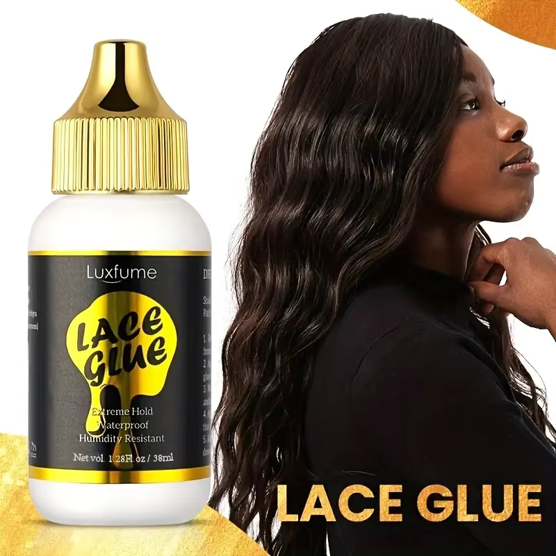 Colle imperméable pour dentelle de perruque, colle à forte tenue pour perruque sans trace, résistant