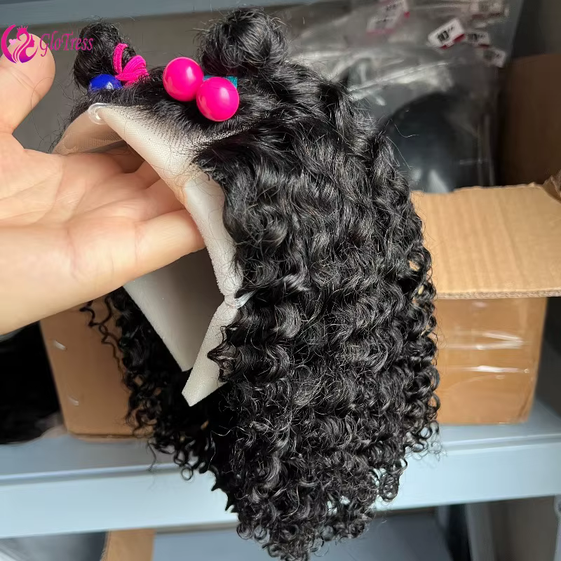 Perruques 100% cheveux humains pour enfants, 10 pouces, densité 200%, cheveux Remy mignons, crépus b