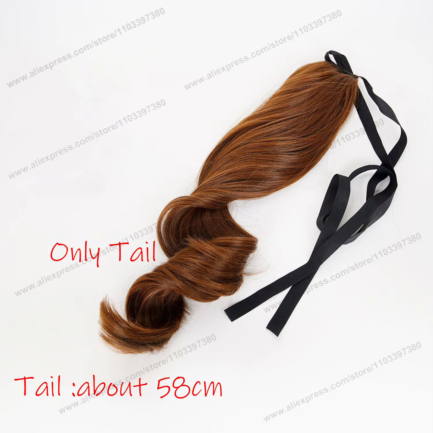 Perruque de Cosplay Agnes Tachyon, perruque courte de 43cm, marron mélangé, pour femmes, perruque de