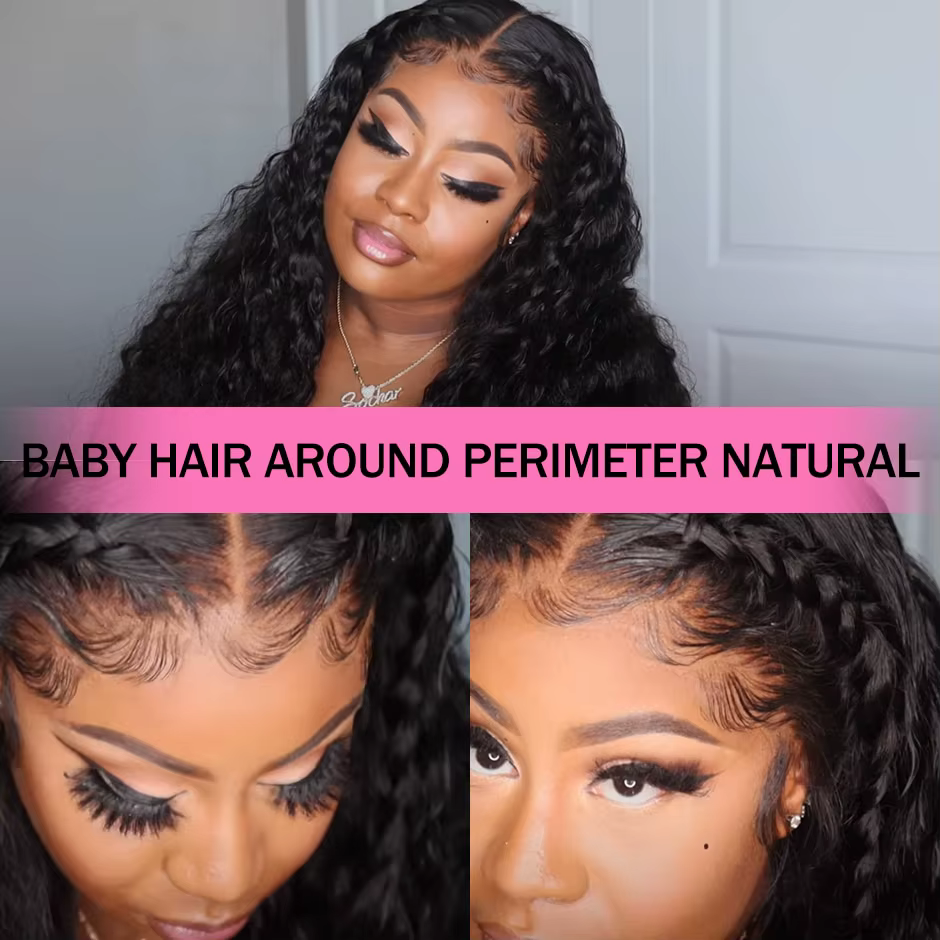 ISEE Hair-Perruque mongole ondulée pré Wiltshire pour femme, extension de cheveux humains, perruque