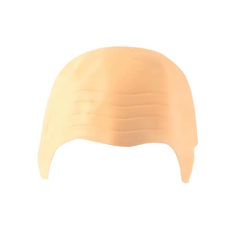 Ensemble de bonnets chauve en Latex pour adultes, 1/2/4 pièces, robe fantaisie, chapeau de Cosplay, 
