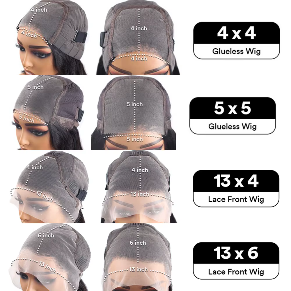 Perruque brésilienne bouclée en cheveux humains, perruque frontale 13x6 sans colle en dentelle HD, p