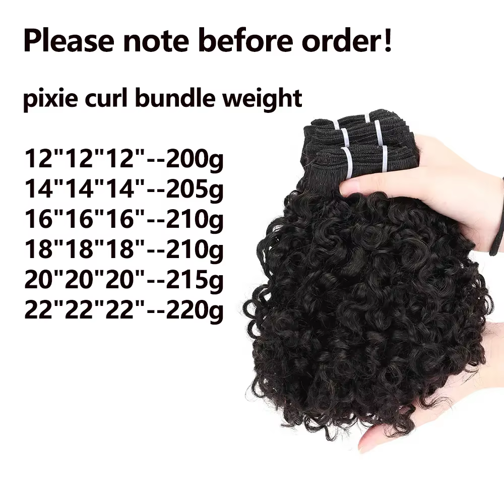 Malaisie 12A paquets de cheveux humains bouclés paquets de cheveux bouclés profonds cheveux bruts br