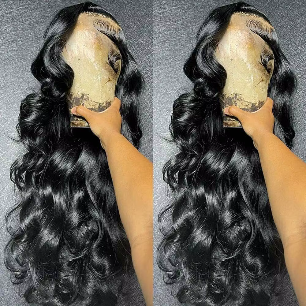 13x6 dentelle avant perruques cheveux humains 250 densité Hd vague de corps dentelle frontale perruq