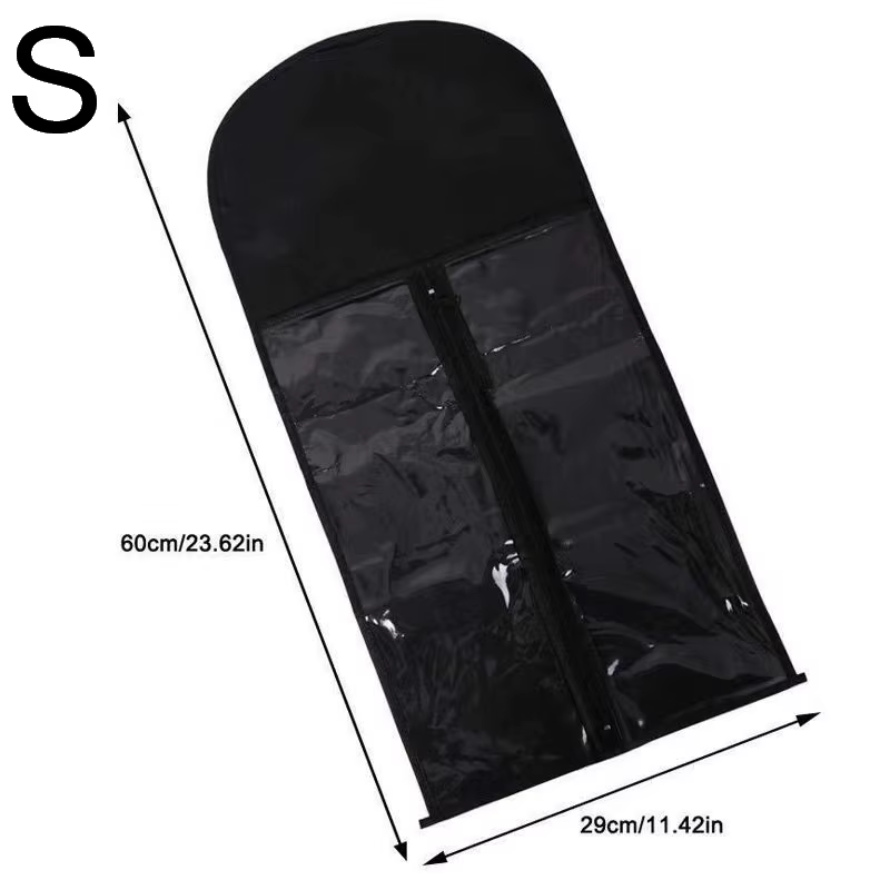 Sac de rangement pour perruque avec support de cintre, pochette pour perruques, organisateur anti-po