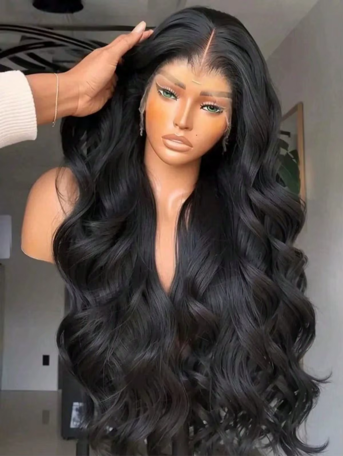 280% Remy 36 42 pouces vague de corps 13x6 Hd dentelle frontale perruque cheveux humains brésilien p