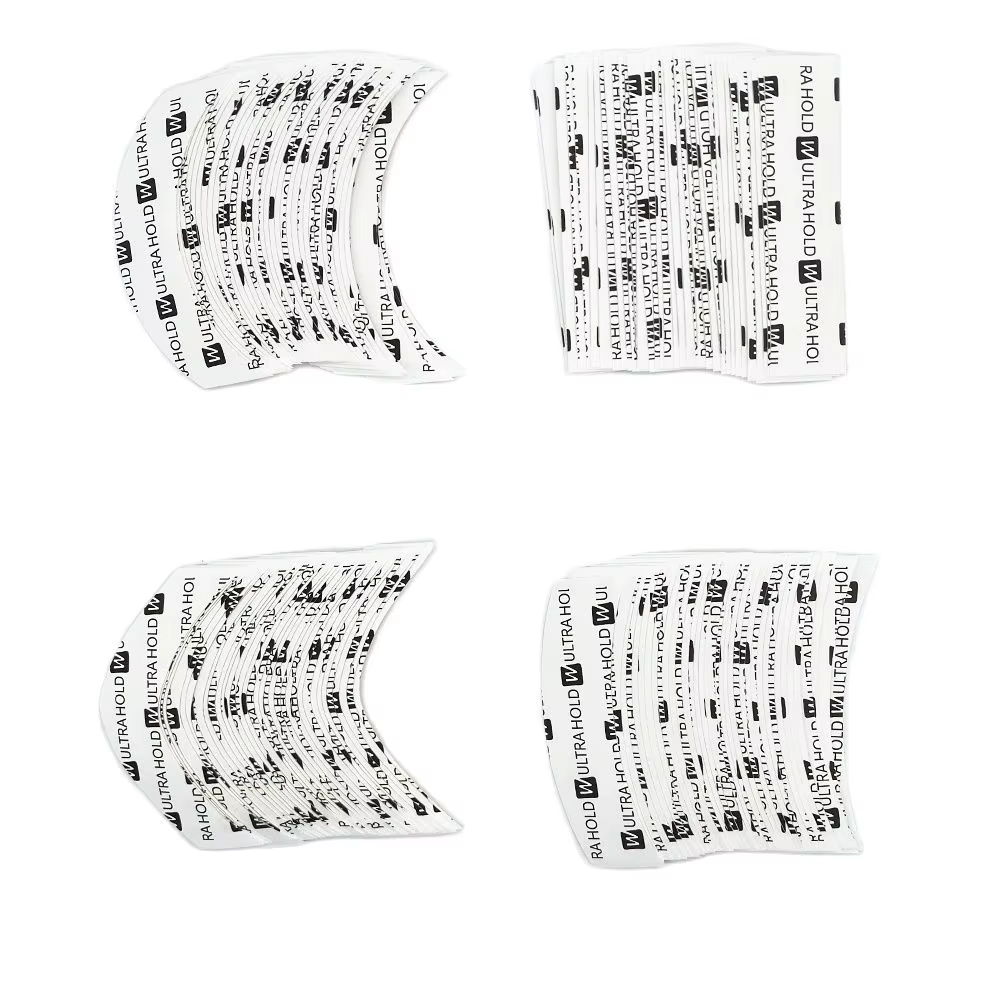 36 pièces Ultra tenir forte système de cheveux ruban adhésif Double face Super dentelle perruque ban