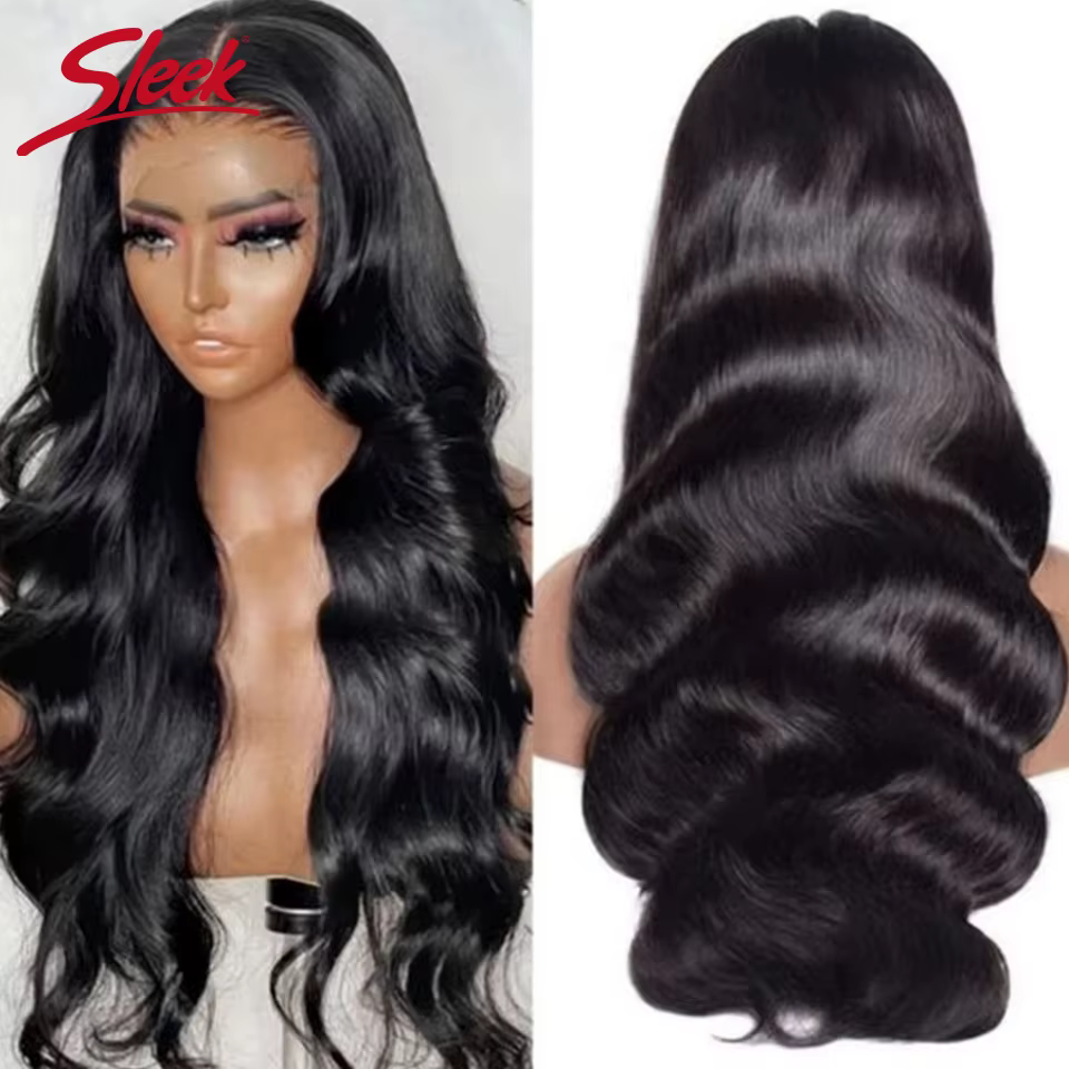 Malaisie vague de corps Transparent porter à aller 13*5*2 T dentelle perruque perruques de cheveux h