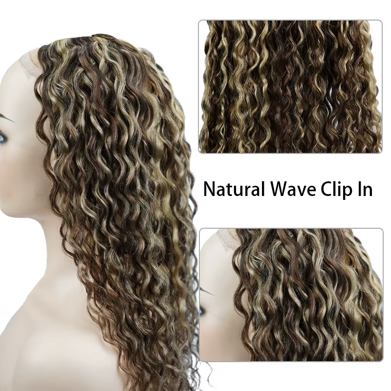 Veravicky-Extensions de Cheveux Naturels Bouclés à réinitialisation, Fabriqué à la Machine, Vrais Ch