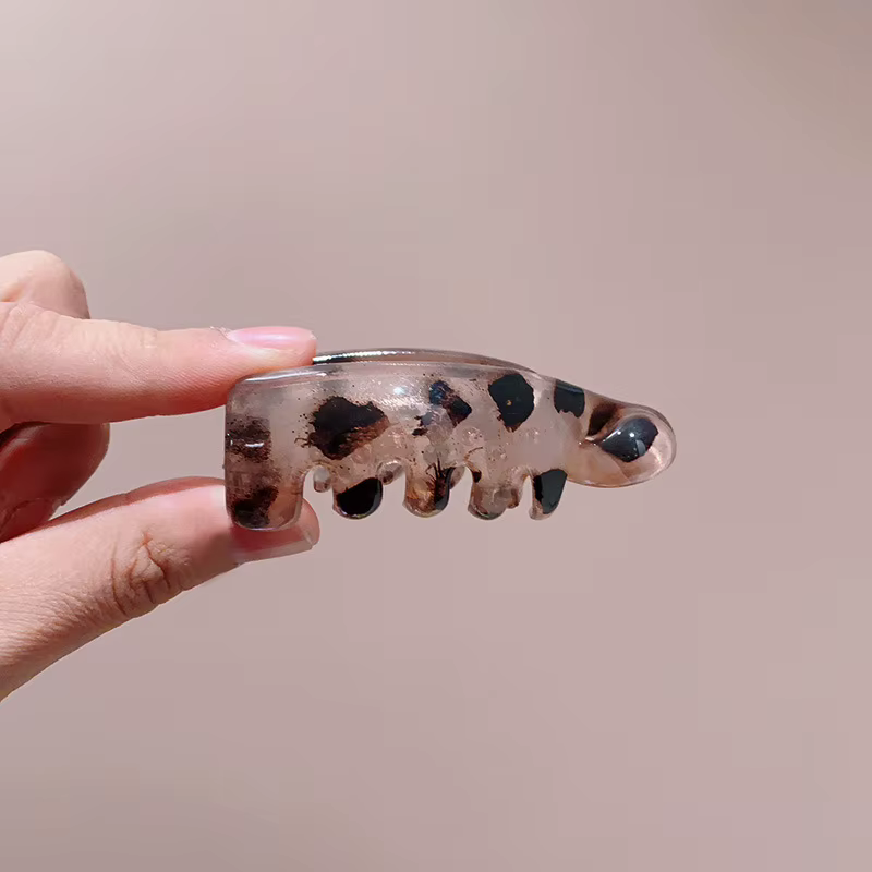 Pinces à cheveux banane verticales de petite taille pour femmes, élégantes, pour queue de cheval hau
