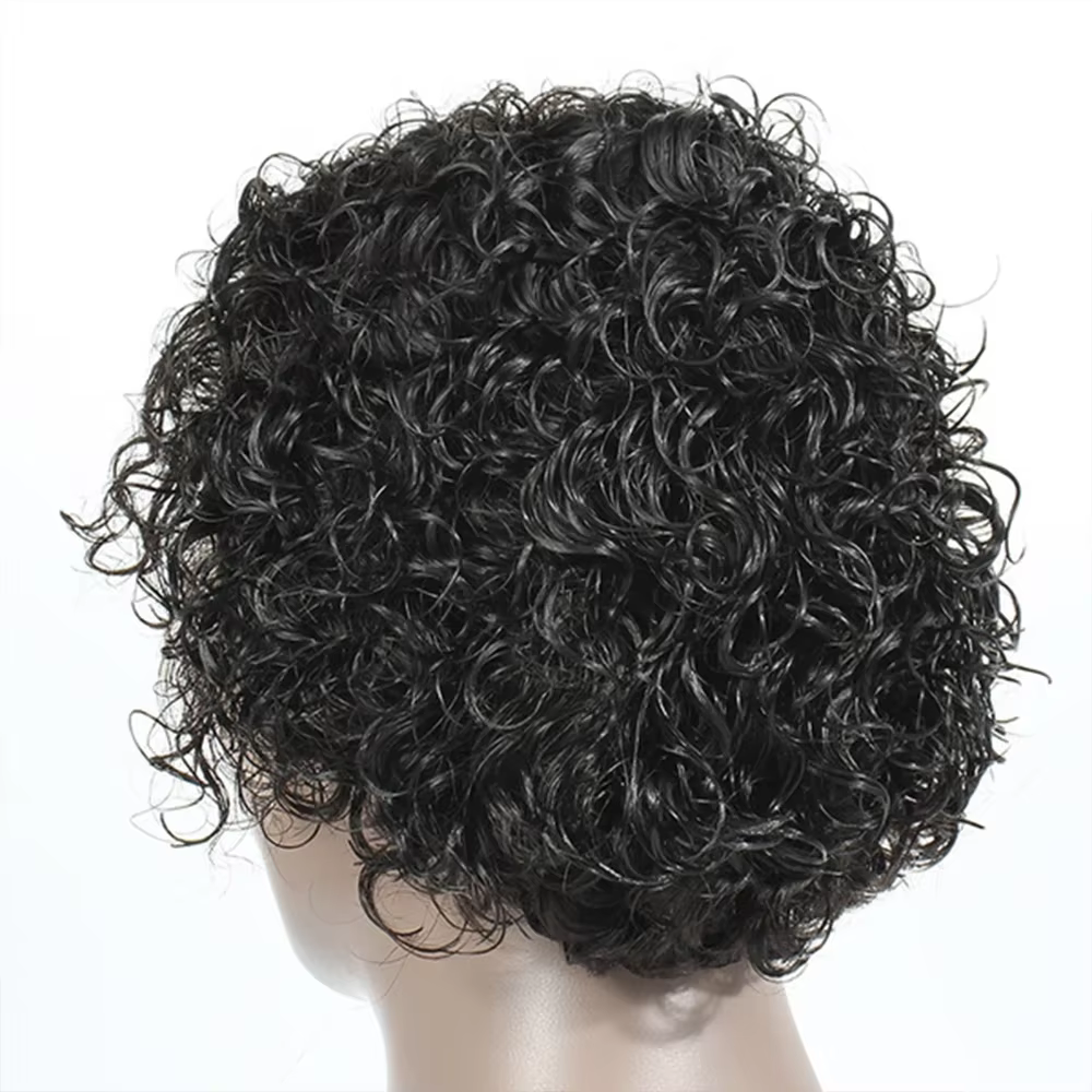 Perruque synthétique courte bouclée torsadée pour femmes, postiche à la mode, faux cheveux pour jeux