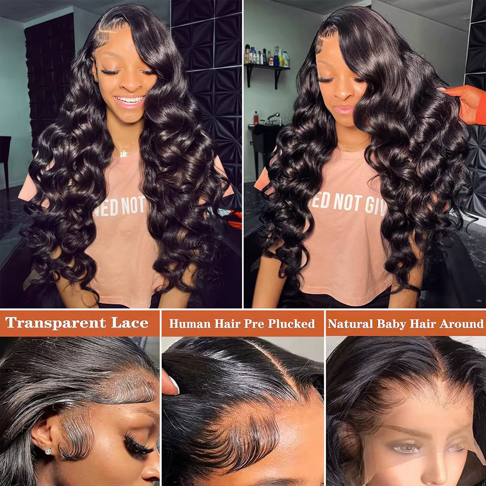 100% cheveux humains noir naturel 250 densité rebondissant bouclés vague de corps lâche Super Double