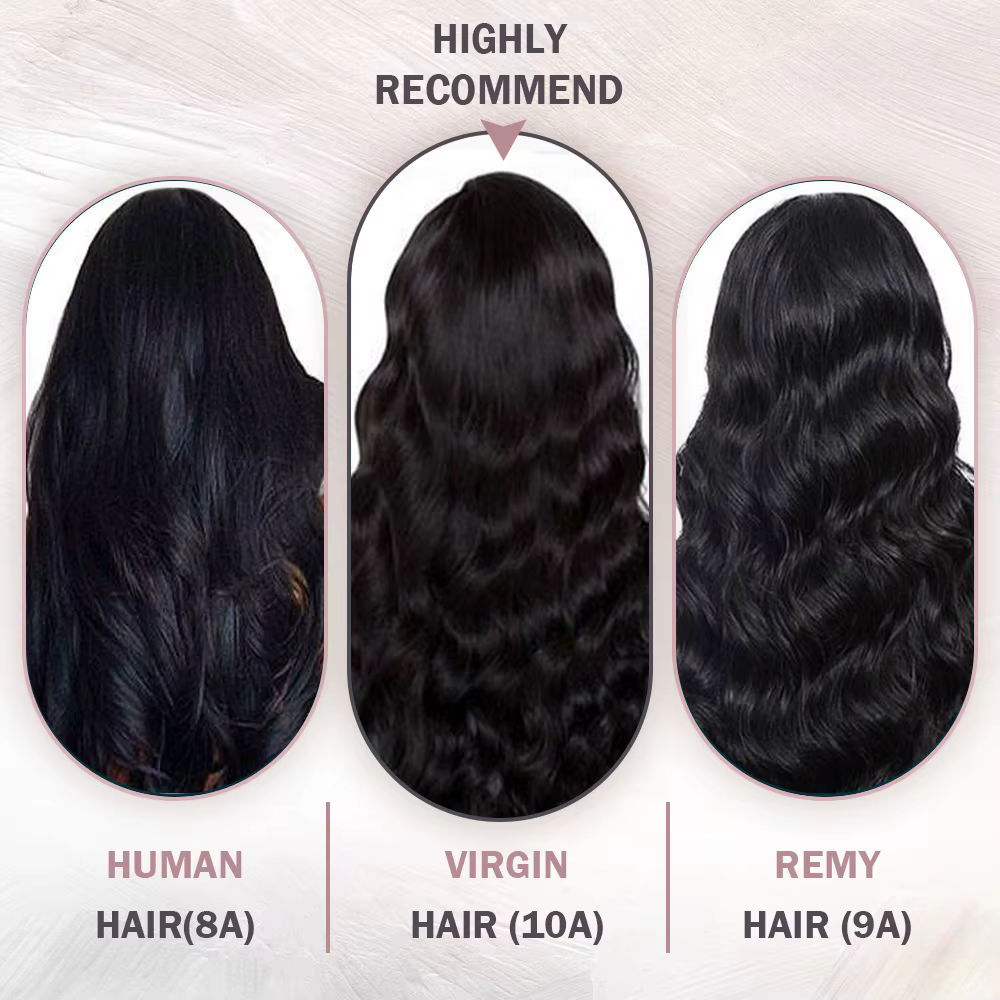 [12 mois] Ugeat ruban Invisible dans les Extensions de cheveux humains 10A Grade sans couture peau t