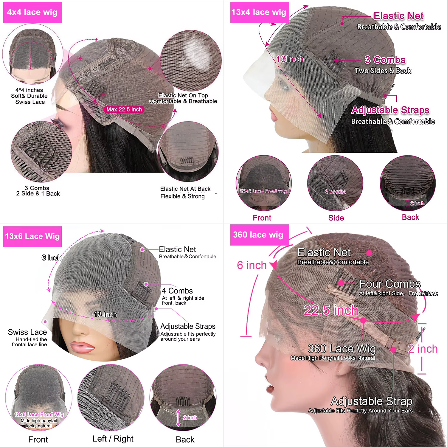 180% vague profonde frontale perruque 13x6 HD dentelle frontale perruques pour les femmes vague d'ea