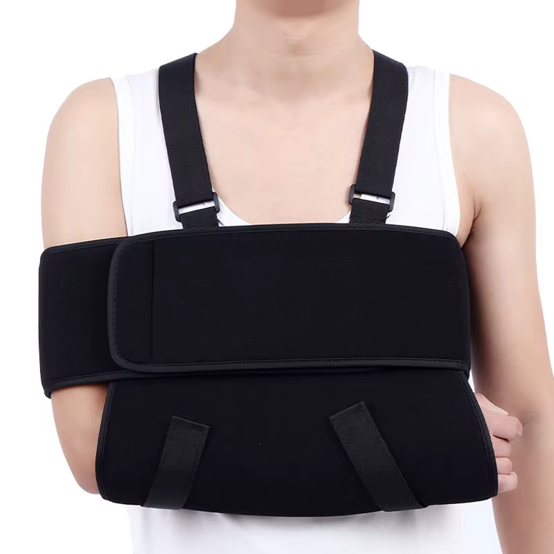 Attelle de bras, Support de coude, écharpe d'épaule, attelle d'immobilisation, sangle de bras fractu