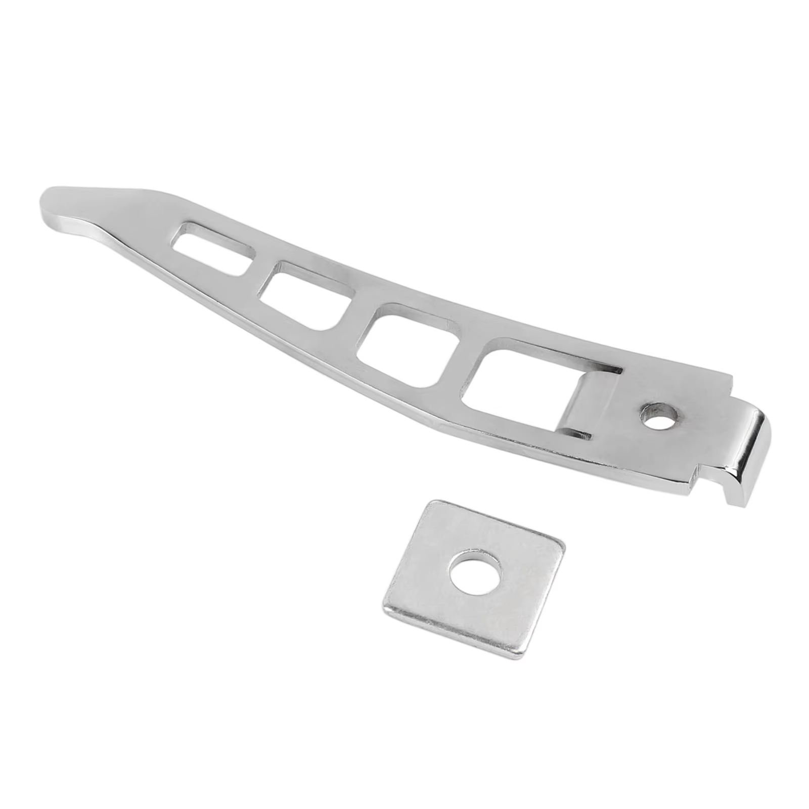 Extension de béquille chromée pour moto, adaptée à Dyna Super Glide pour Street Bob FXDB 1993 – 2017