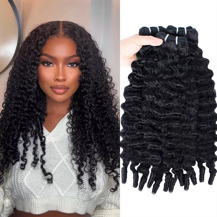 Extensions de cheveux humains bouclés birmans 100% vierges, tissage 15A, cheveux naturels bruts, poi