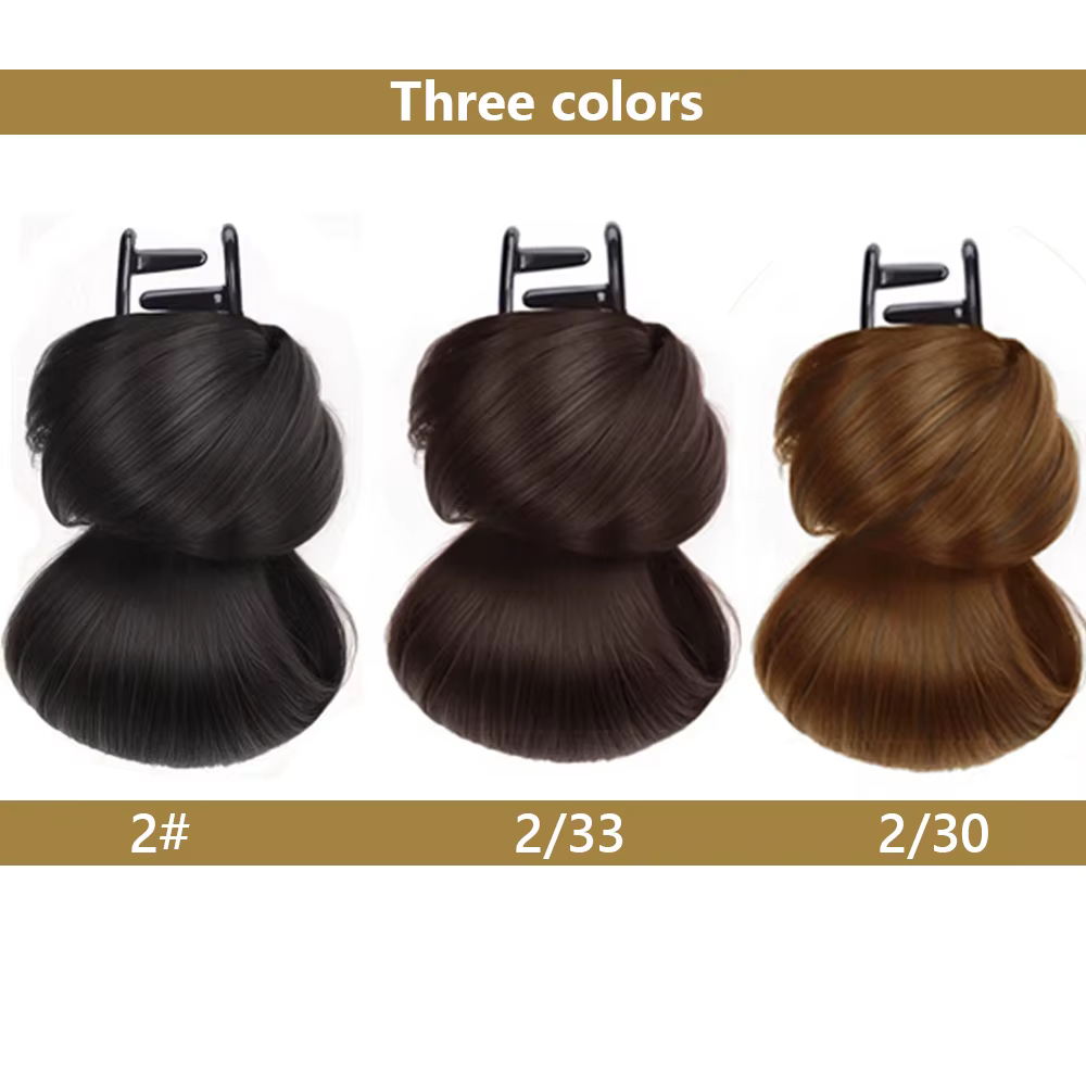 Queue de cheval synthétique à pince pour femme, tête de fleur, cheveux bouclés, perruque moelleuse, 