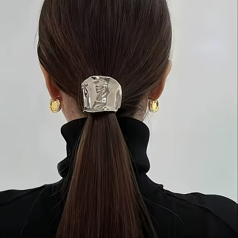 Boucle de cheveux artisanale Concave et convexe de haute qualité, Design bohémien, pince rétro, four
