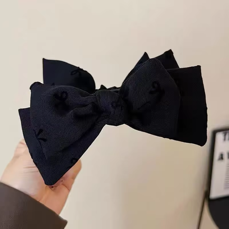 Pince à nœud rétro élégante, 1 pièce, pince à queue de cheval haute, chignon mignon, pince à cheveux