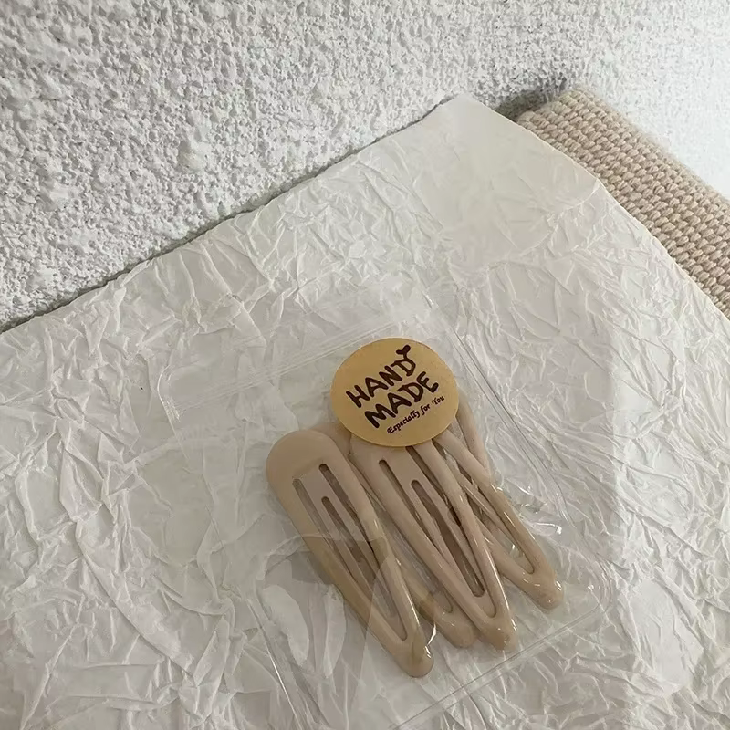 5 pièces/lot petits Clips BB pince latérale de cheveux délicate frange Simple épingles à cheveux tem