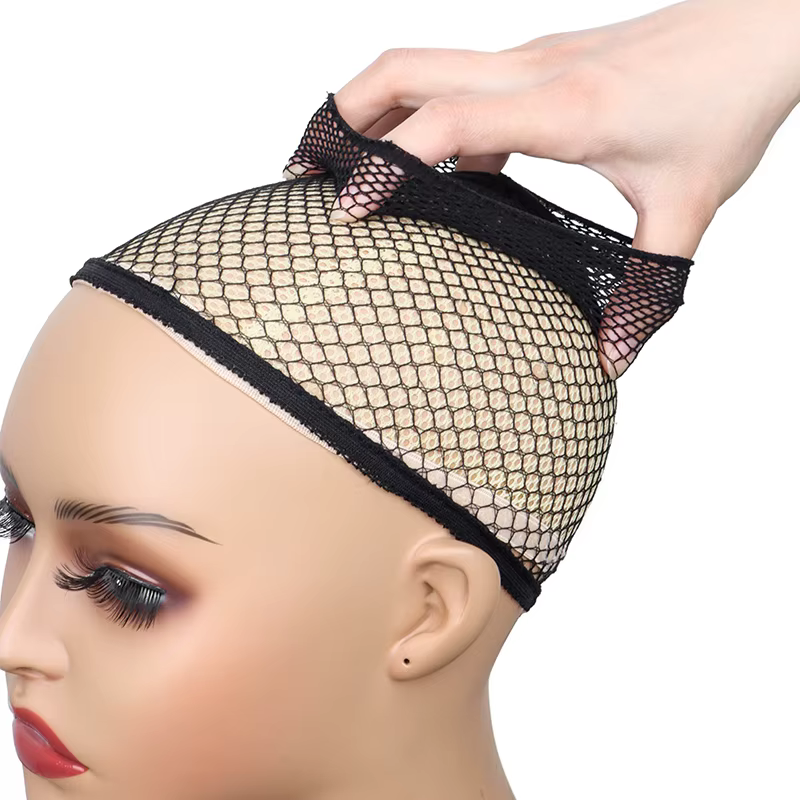 Filets à cheveux bonne qualité maille tissage noir perruque filet à cheveux faisant des casquettes t