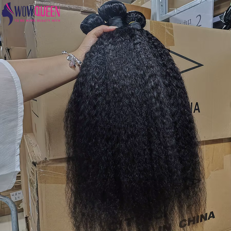 Meche Tissage Humain Hair Kinky Natural Humain Hair Bundles 100% cheveux humain Raw humain hair yaki