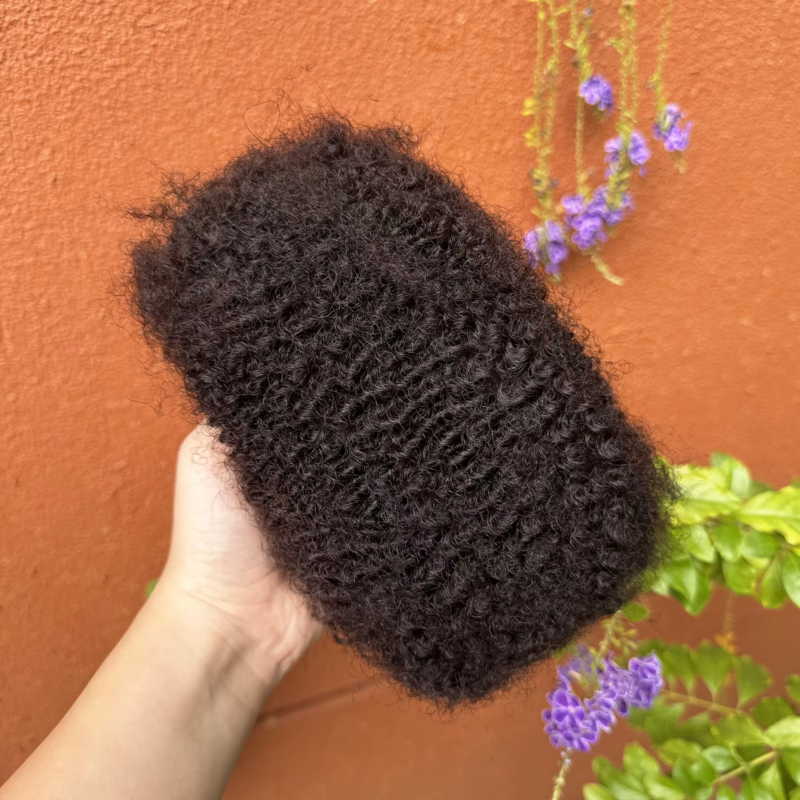 Afro crépus bouclés 4C Extension de cheveux humains 30g 50 g/paquet sans trame brésilien Remy en vra