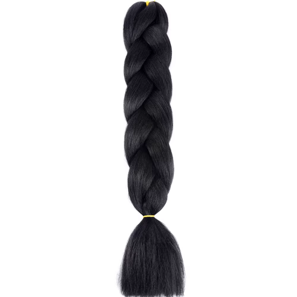 AZCalls EEN-Extensions de Tresses Synthétiques pour Enfants, Tresses de Cheveux DIY, Rose, Violet, J