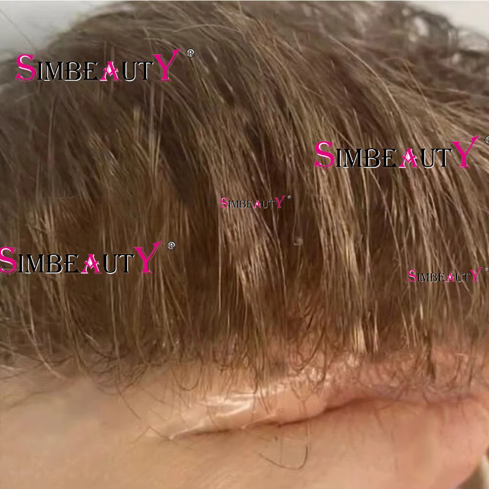 Lumière 80% densité 0.02mm Utral peau mince ligne de cheveux Invisible blanc argent gris noir 1B65 1