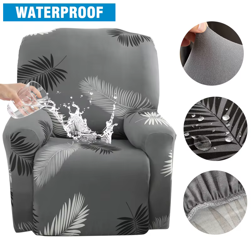 Housses de chaise inclinable extensibles 4 pièces pour chaise inclinable housse inclinable antidérap