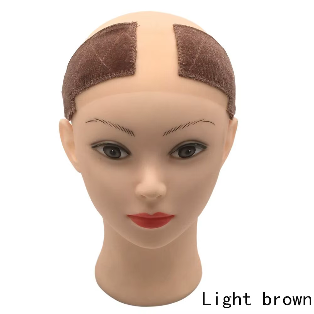 Perruque Grip Bandeau Velours Avec Silicone Bandeau Écharpe Tête Bande De Cheveux Avec Ligne De Pêch