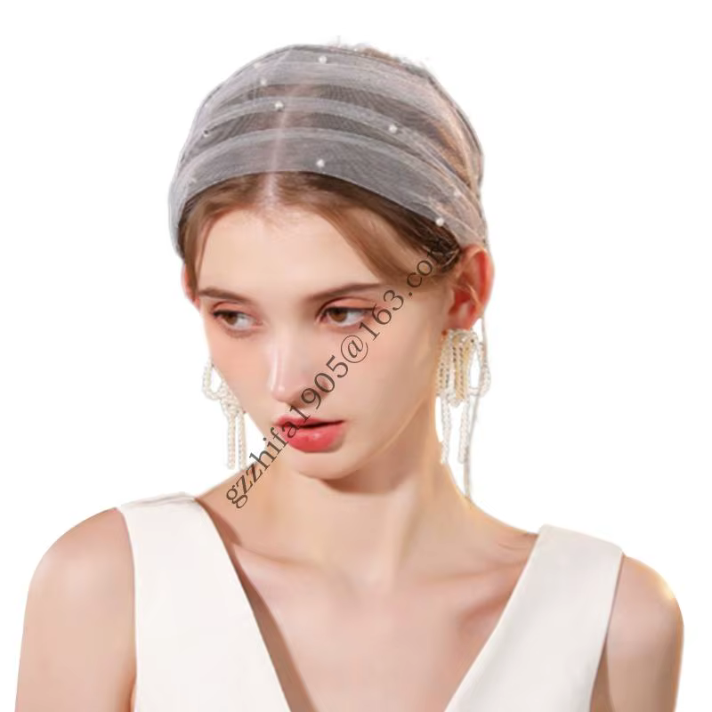 Romantics Lace Lace Veil Hair Clip Sophistiqué Styles Hairpin Epin Puriefulfulh Hirtlip pour amélior