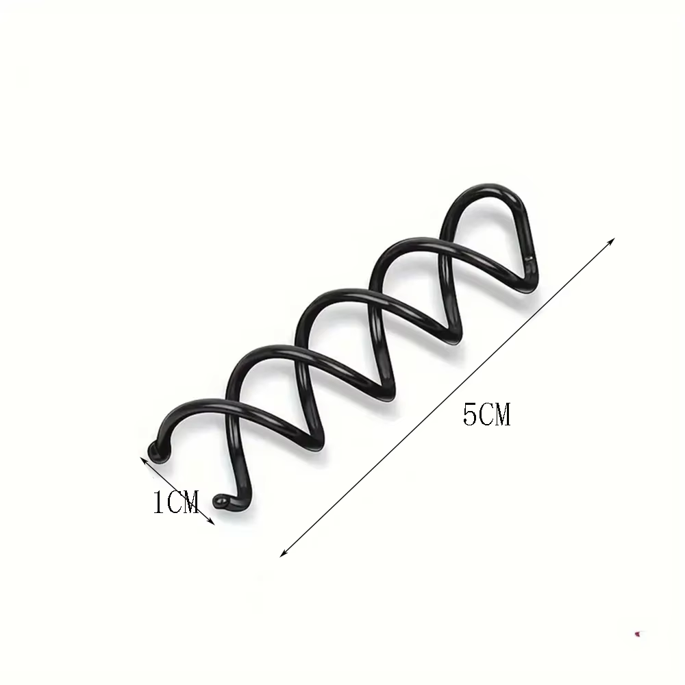 Épingles à cheveux en spirale, pointes rondes anti-rayures, épingle à cheveux à vis torsadée pour fe