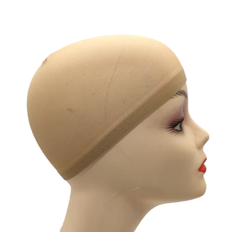 Lot de 2 bonnets de perruque en filet extensible pour tissage de cheveux, noir et marron, pour la co