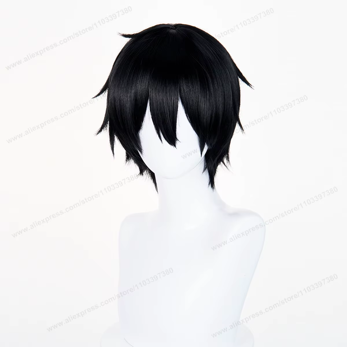 Perruque de Cosplay Kirit Yuuki Asuna pour homme et femme, perruque synthétique résistante à la chal