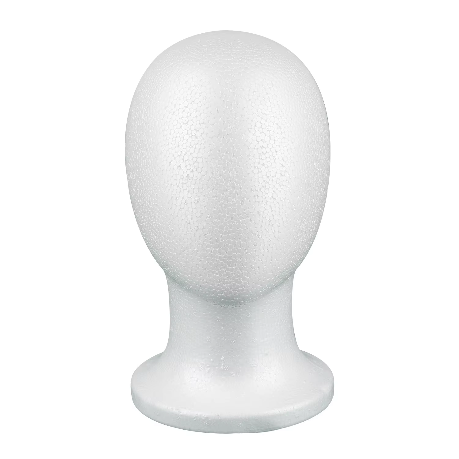 Support de perruque en mousse blanche, 1 pièce, tête de Mannequin pour perruque, porte-chapeau pour 