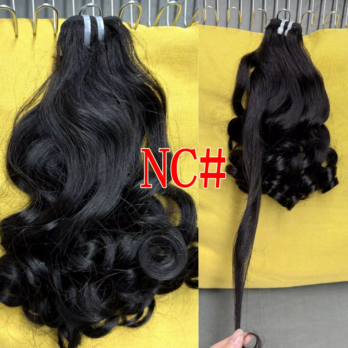Extensions de cheveux humains naturels ondulés lâches 12A de 8 à 18 pouces, couleur brun chocolat, c
