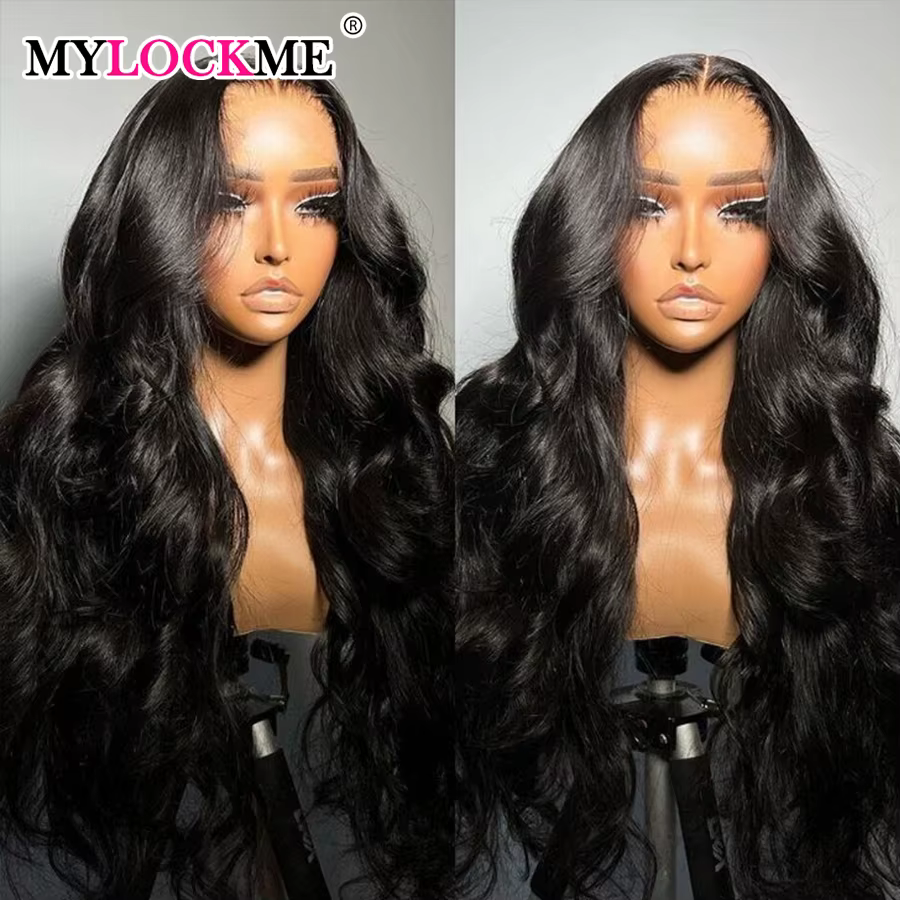 Perruque Lace Front Wig Body Wave Brésilienne Naturelle, Cheveux Humains, 13x6, Pre-Plucked, 36 38 P