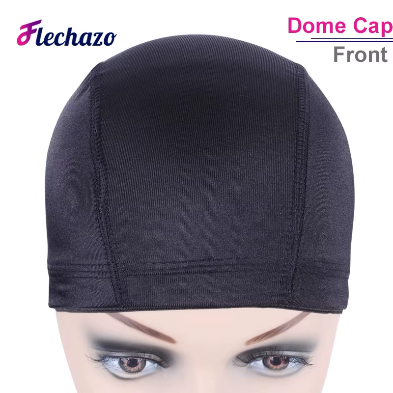 Bonnets de perruque sans colle pour femmes, 3 pièces, bonnet de perruque en maille noire pour la fab