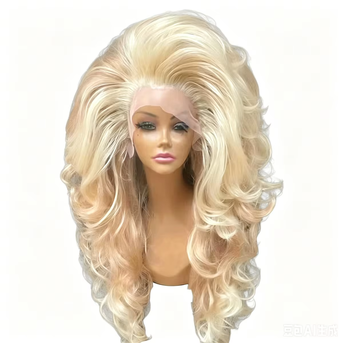 LAMIA Perruque Lace Front Blonde HD 13x4 pouces en dentelle transparente pour femme, idéale pour le 