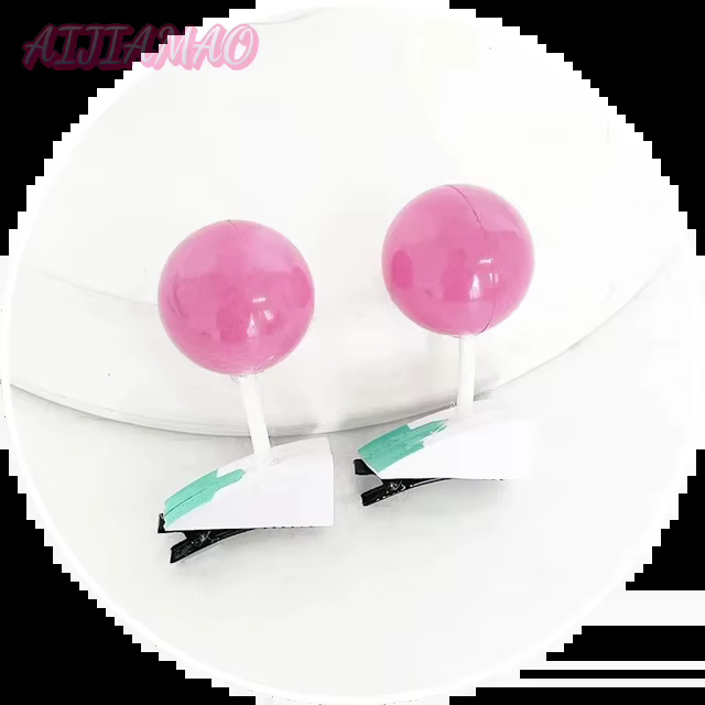 Nouveau! Saiki Kusuo Cosplay perruque Anime la vie désastreuse de Saiki K 30 cm Rose rouge perruque