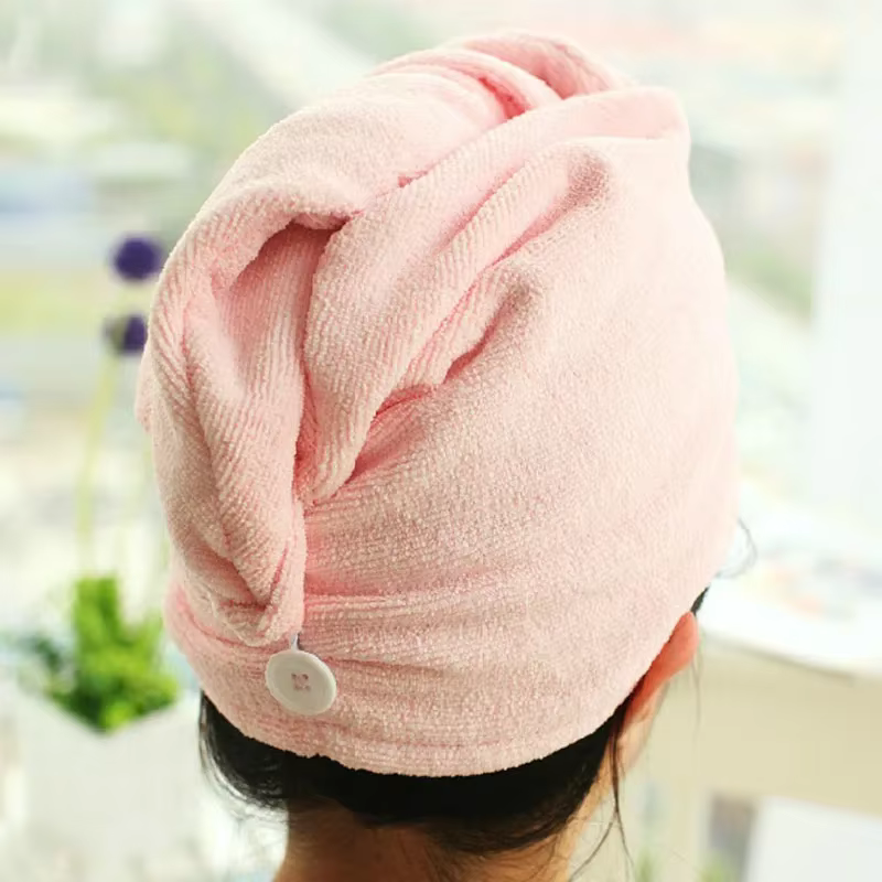 Chapeau de séchage de cheveux pour femmes, serviette à séchage rapide, chapeau de bain en Microfibre