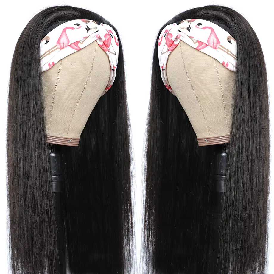 MYLOCKcloser-Perruque Brésilienne Naturelle Remy, Cheveux Lisses, Sans Colle, Faite à la Machine, Li