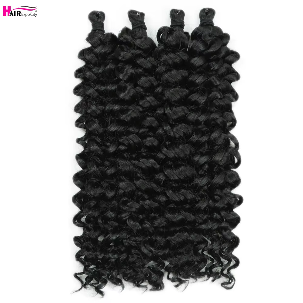 Cerise Curl cheveux 10 pouces synthétique tressage cheveux pour femmes Ombre brun crépus bouclés tor