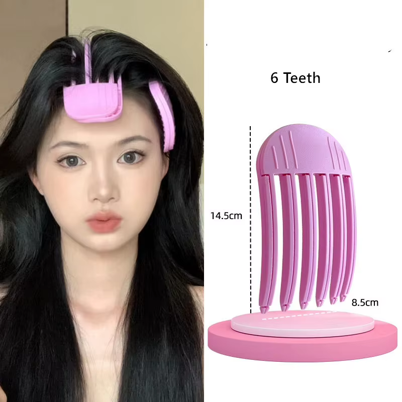 Épingle à cheveux moelleuse frangue à friser Clips racines de cheveux volumisantes pinces à cheveux 