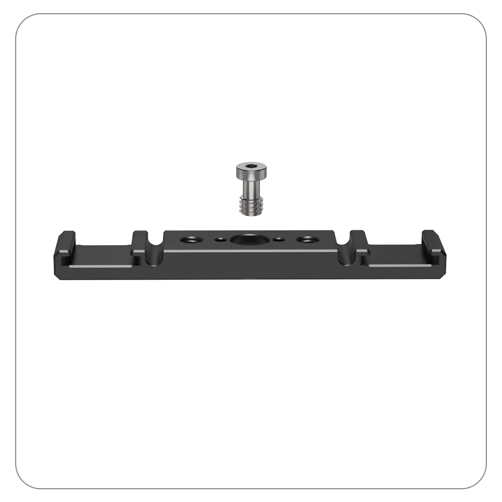 Support de barre d'extension de lumière à double chaussure froide pour Gopro Insta360 appareil photo