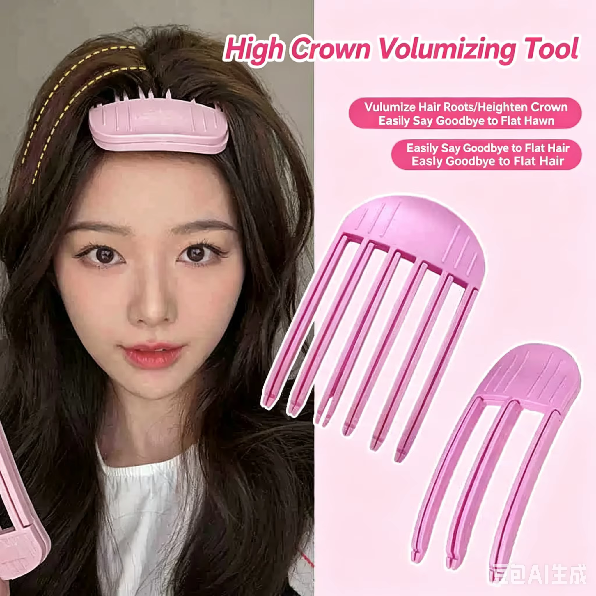 Pinces à cheveux pour racines de cheveux, pinces à cheveux volumineuses, accessoires pour cheveux, c