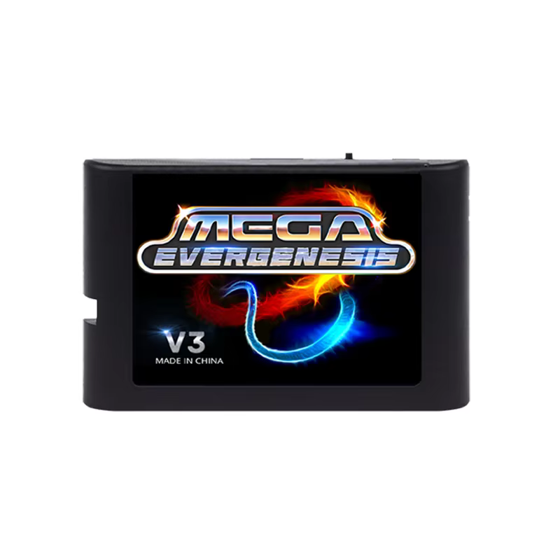 Nouveau pour MegaDrive Genesis MD V3Pro avec émulateur de lecteur optique 3000 fichiers prise en cha