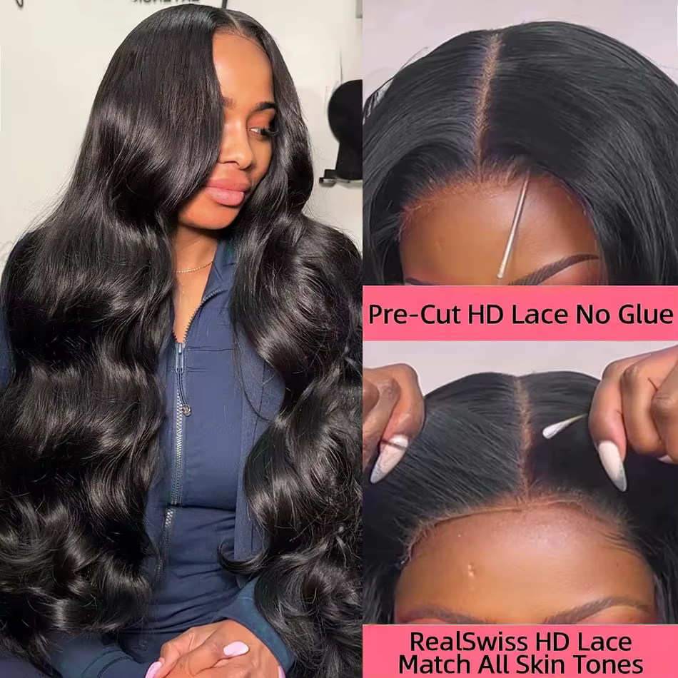 280% Remy 36 42 pouces vague de corps 13x6 Hd dentelle frontale perruque cheveux humains brésilien p